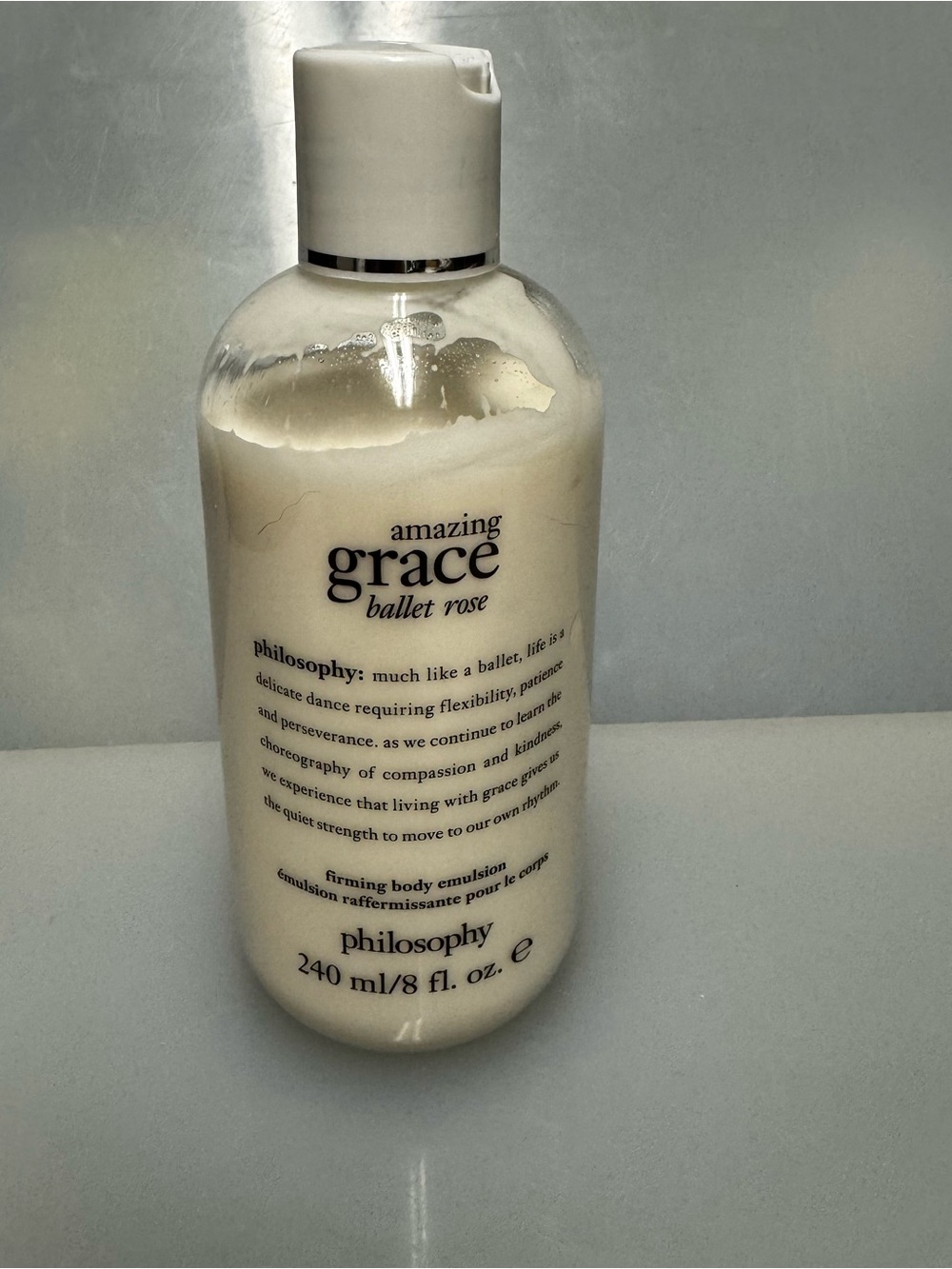 Philosophy Amazing Grace Ballet Rose Body Emulsion Lotion 8 oz